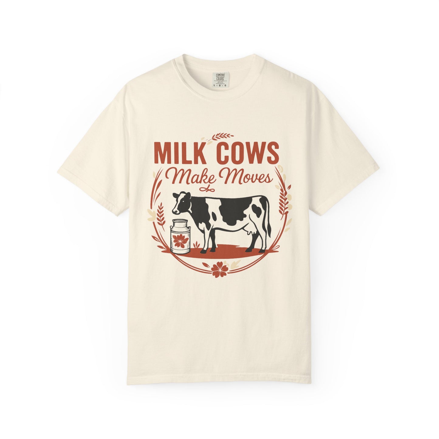 Milk Cows Make Moves T-Shirt — Farm Vintage Cow Graphic Tee